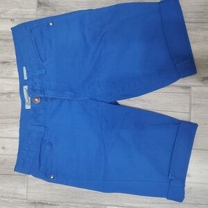 Royal blue shorts